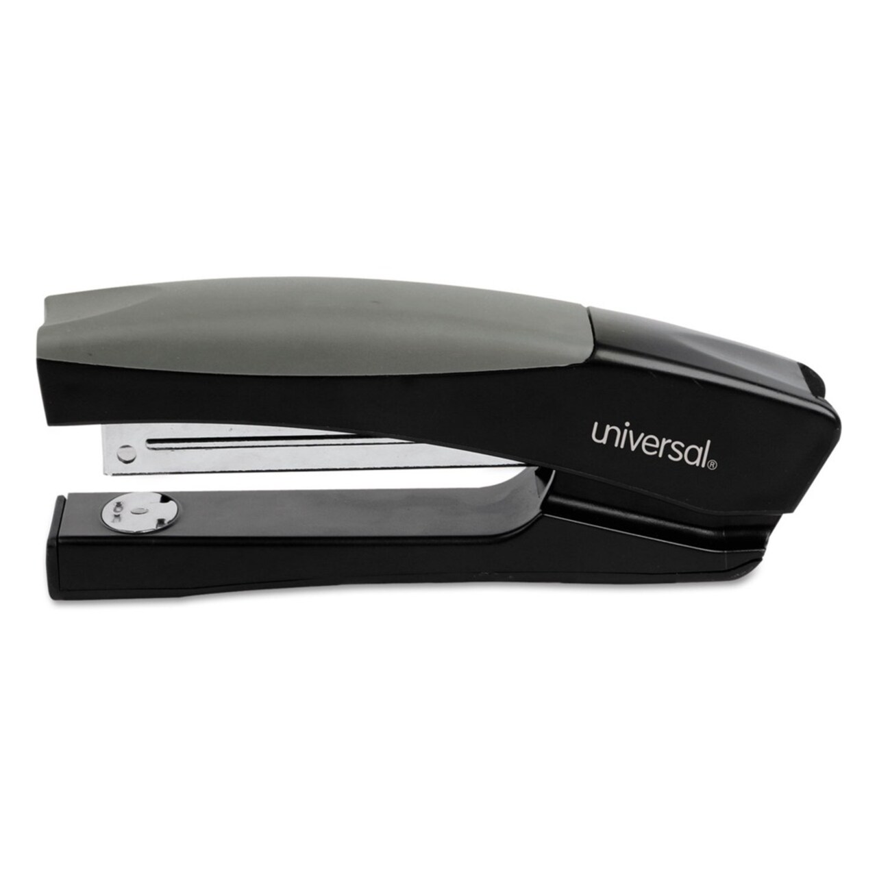 Universal 20-Sheet Capacity, Stand-Up Full Strip Stapler - Black/Gray